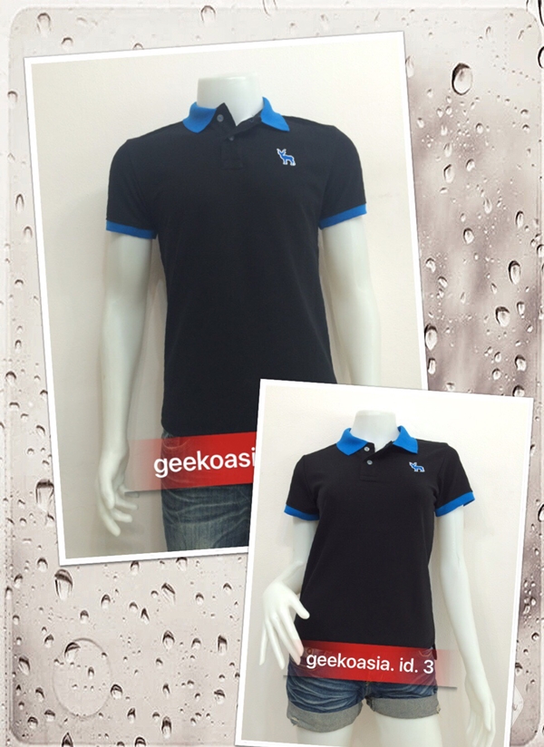 เสื้อโปโลปกสี ดำ