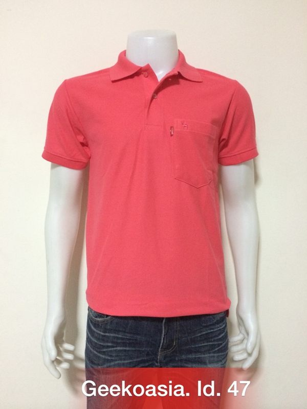 เสื้อโปโลสีพื้นชาย โอรสเข้ม id.47
