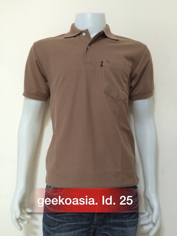 เสื้อโปโลสีพื้นชาย โอวัลติน id.25