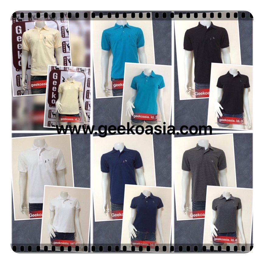 สีเสื้อโปโล geeko