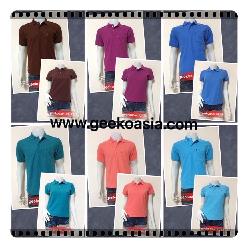 สีเสื้อโปโล geeko