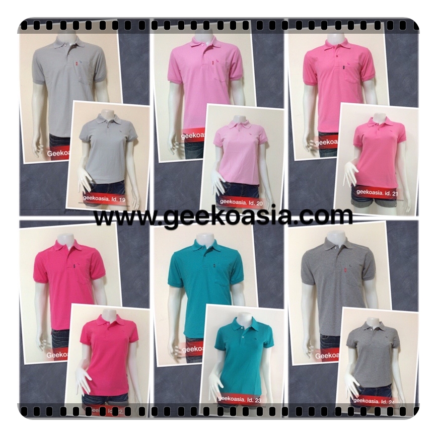 สีเสื้อโปโล geeko