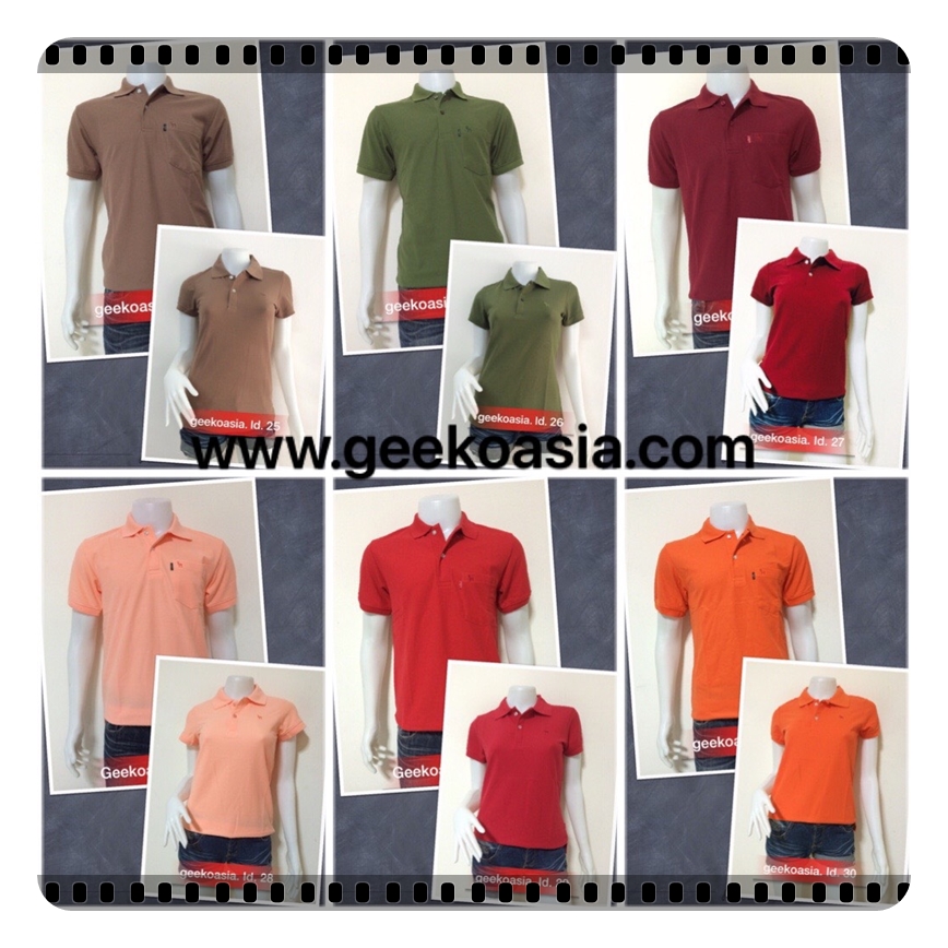 สีเสื้อโปโล geeko