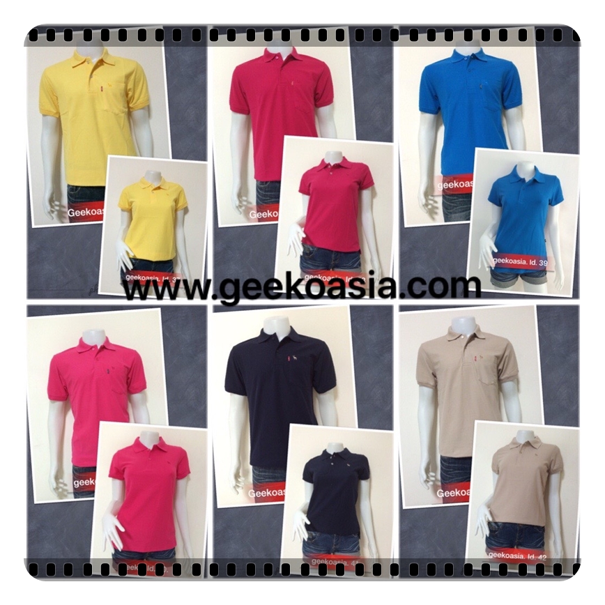 สีเสื้อโปโล geeko