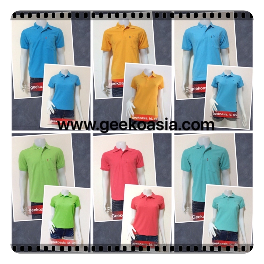 สีเสื้อโปโล geeko