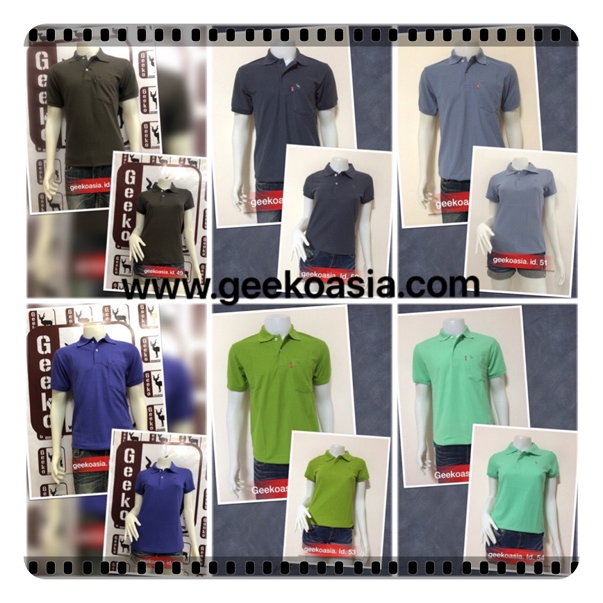 สีเสื้อโปโล geeko