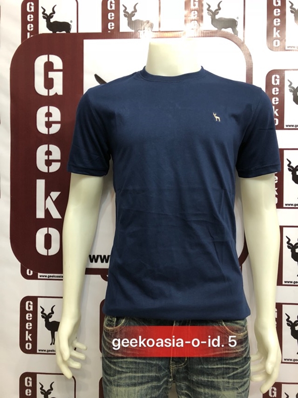 เสื้อยืดคอกรมสีกรม